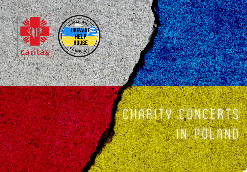 Благодійні концерти в Польщі