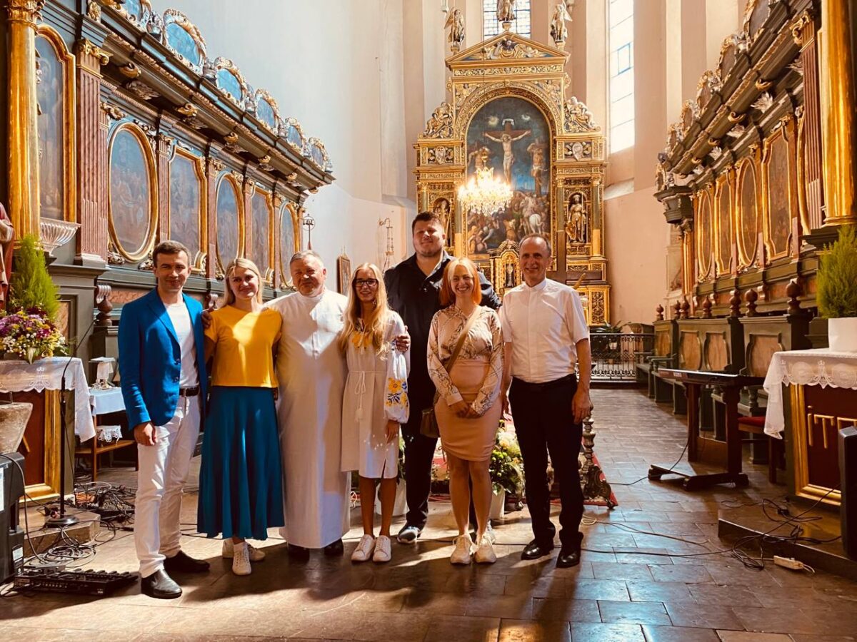 Concert in the church, Bodzentyn